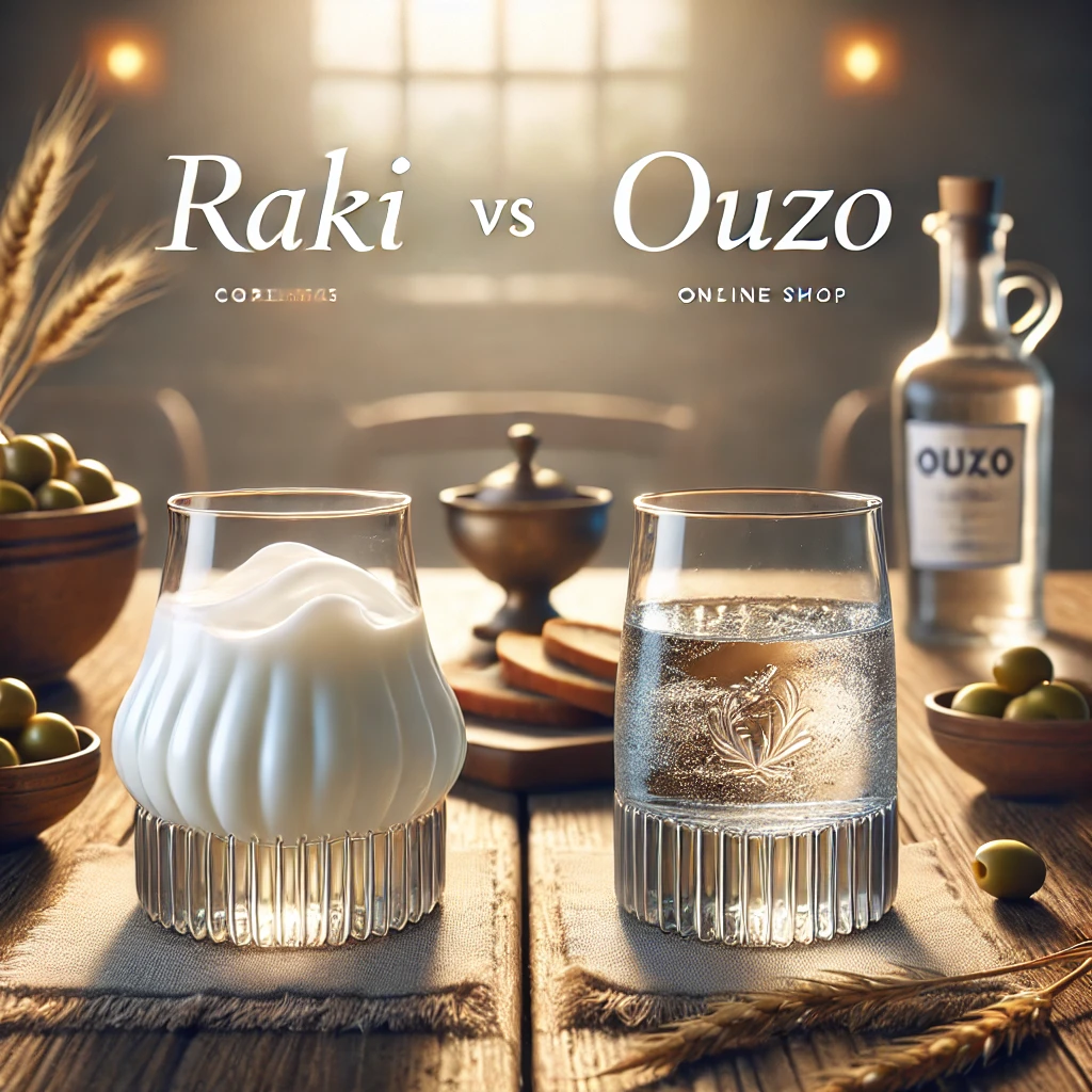 Ouzo und Raki - Der Vergleich