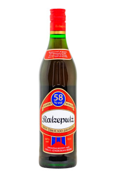 Ratzeputz Ingwer-Spirituose Halbliter - 0,5L 58% vol